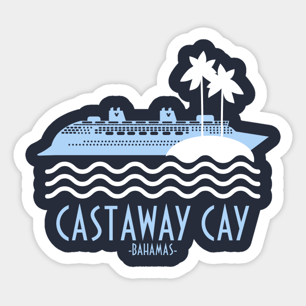 Castaway Cay Sticker by Lunamis